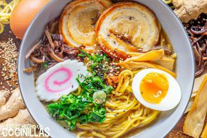 Ramen japonés casero